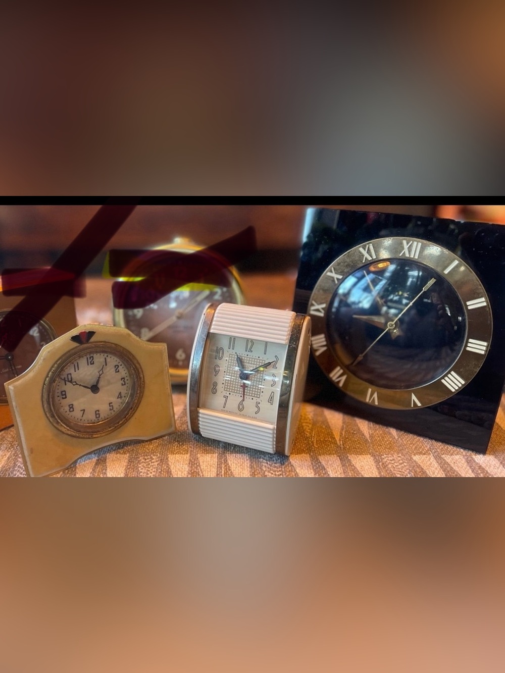 3 clocks Westclox, Telechron, -free shipping